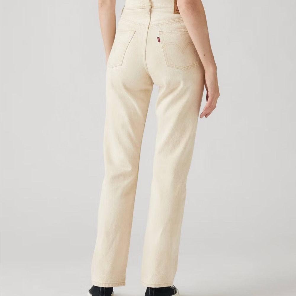 Levi's Women 501 Original Straight Leg Jeans - Cloudy Safari